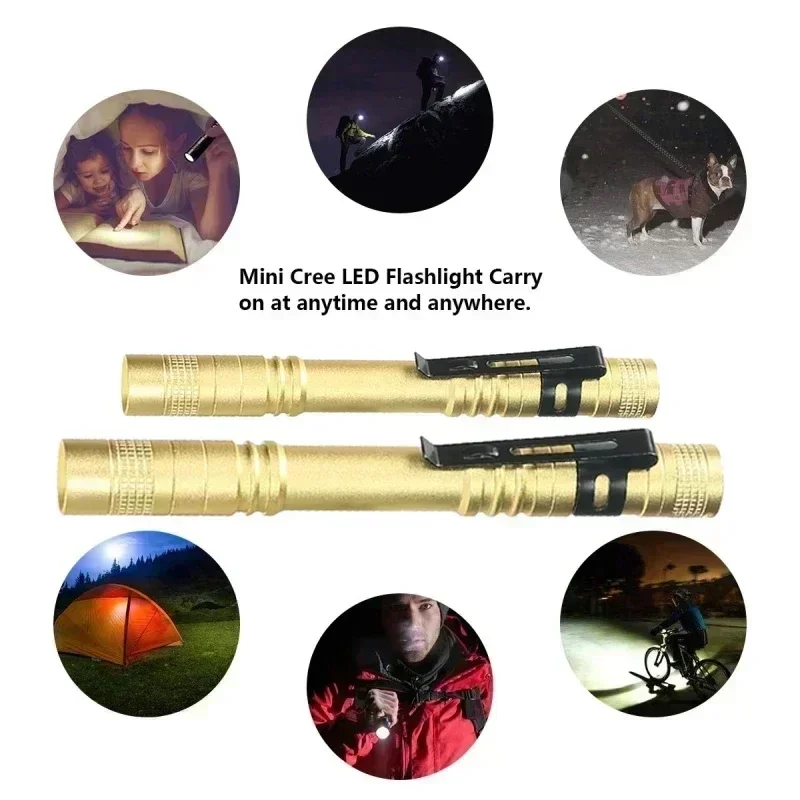 Mini Portable LED Pen Light wi - Stationery Supply ulasan dan harga