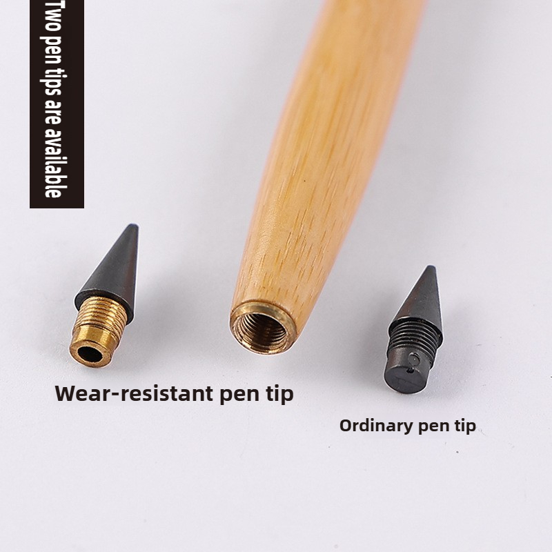 Wooden Eternal Pencil No Sharp - Is Stationery Office Supply ulasan dan harga