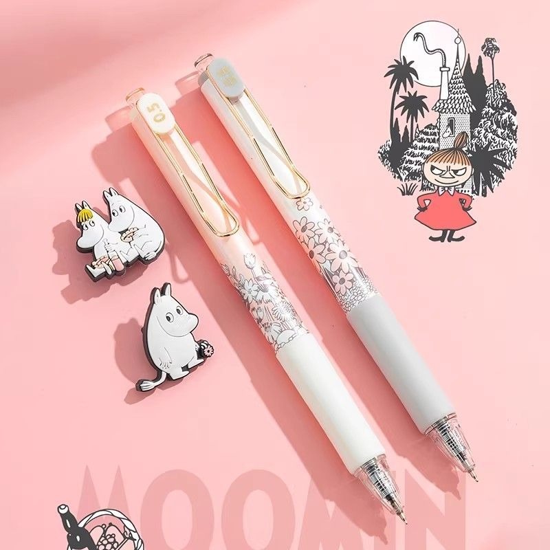 Moomin Cute Retractable Gel Pe - Stationery Supplier ulasan dan harga