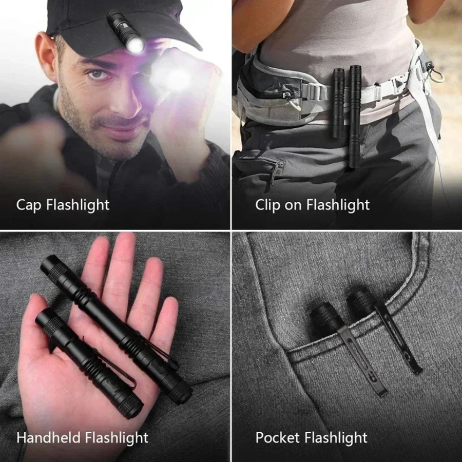 Mini Portable LED Flashlight P - Stationery Supply ulasan dan harga