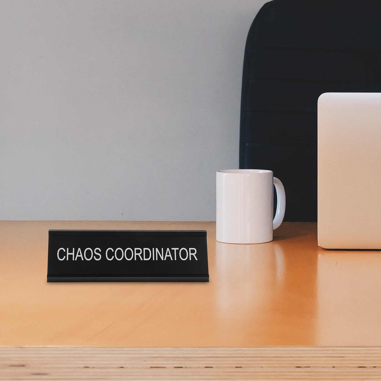 Aluminum Alloy L-Shaped Desk P - Desk Name Plate ulasan dan harga