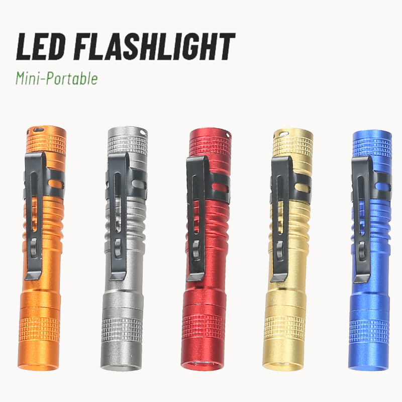 Portable Mini LED Pen Flashlig - Stationery Supply ulasan dan harga