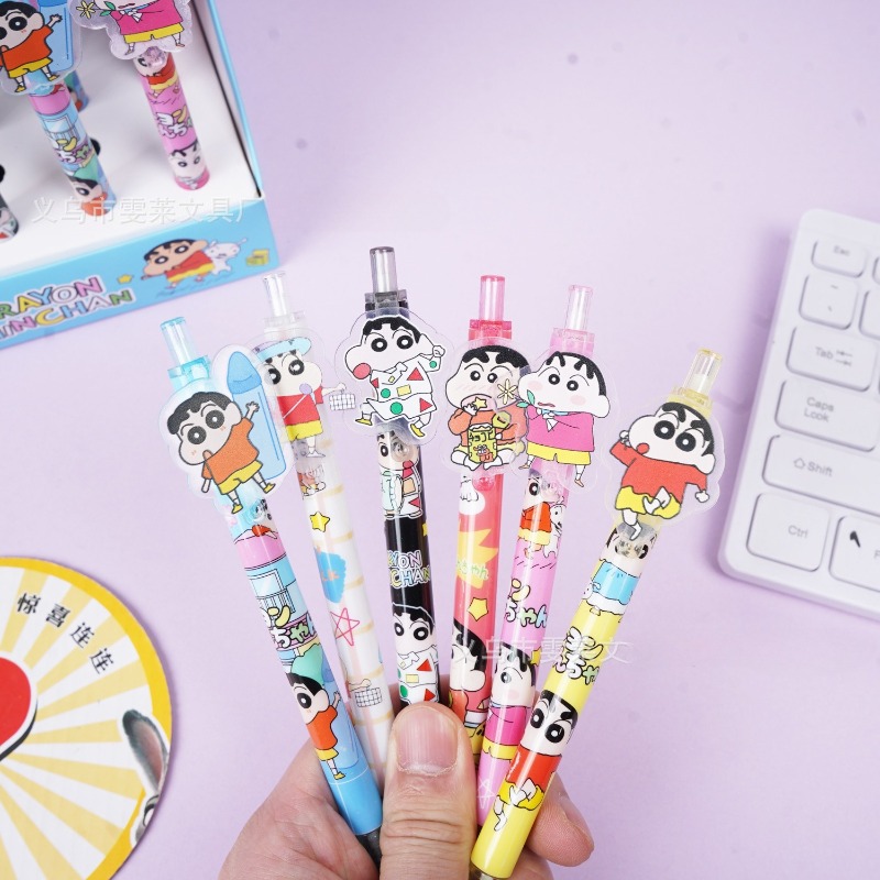 48pcs/box Crayon Shinchan Poin - Is Stationery Office Supply ulasan dan harga