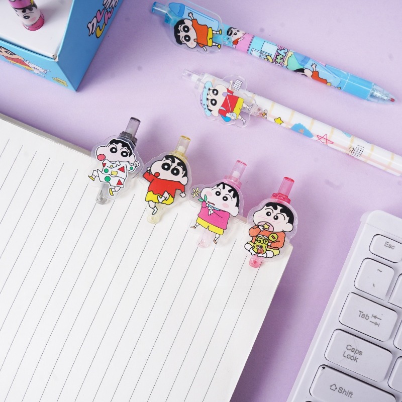 48pcs/box Crayon Shinchan Poin - Is Stationery Office Supply ulasan dan harga