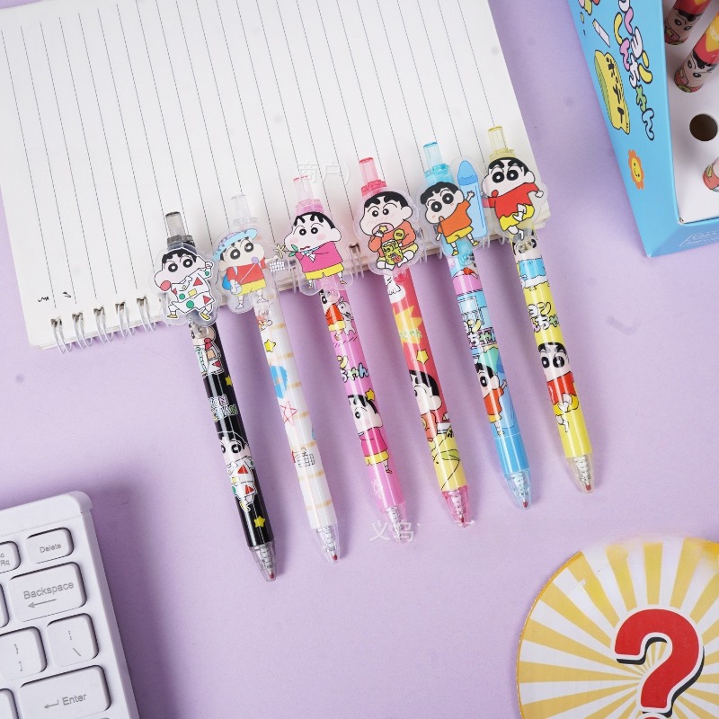 48pcs/box Crayon Shinchan Poin - Is Stationery Office Supply ulasan dan harga