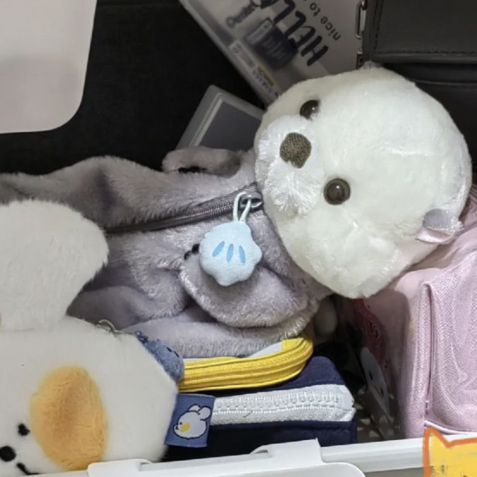 Creative Plush Toy Pencil Case - Stationery Supply ulasan dan harga