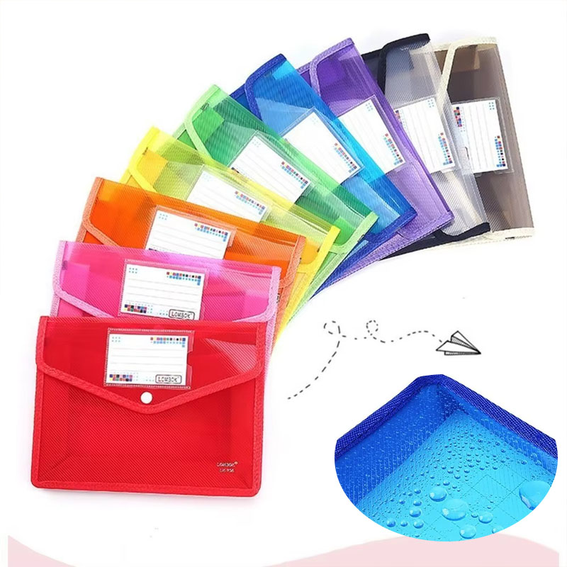 1-10PCS Waterproof A4 A5 Snap  - Office Stationery And Supply ulasan dan harga