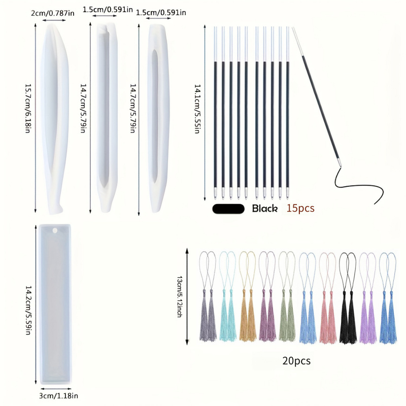 39Pen and bookmark silicone mo - Stationery Supplier ulasan dan harga