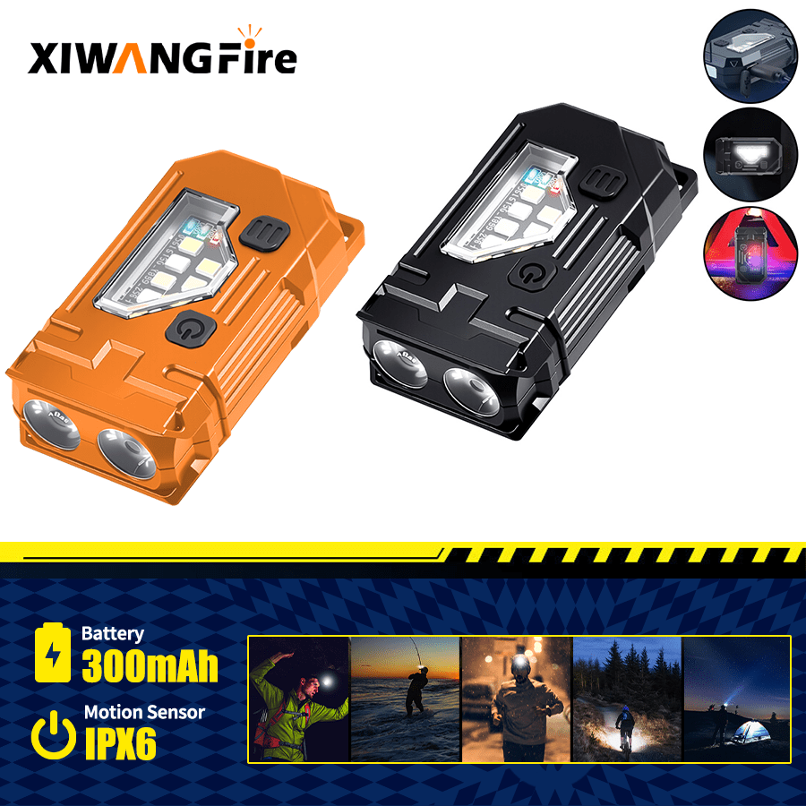 Mini Keychain EDC Flashlight - - Stationery Supply ulasan dan harga