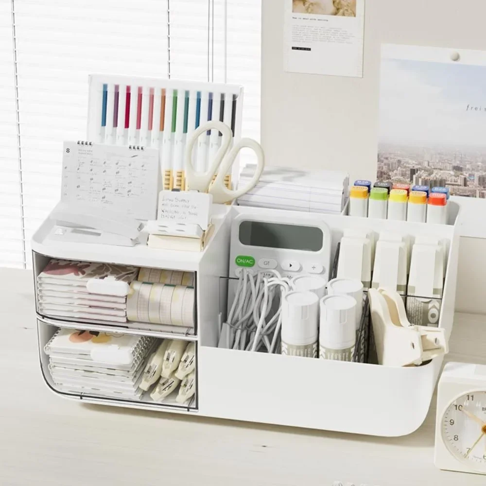 1Pcs Desktop Cosmetics Organiz - Ideal Stationery & Office Supply ulasan dan harga