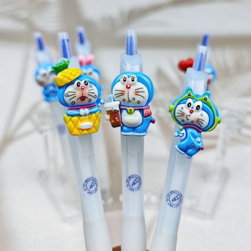 Doraemon Retractable Gel Pen E - Is Stationery Office Supply ulasan dan harga