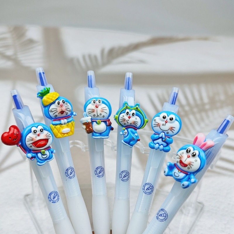 Doraemon Retractable Gel Pen E - Is Stationery Office Supply ulasan dan harga