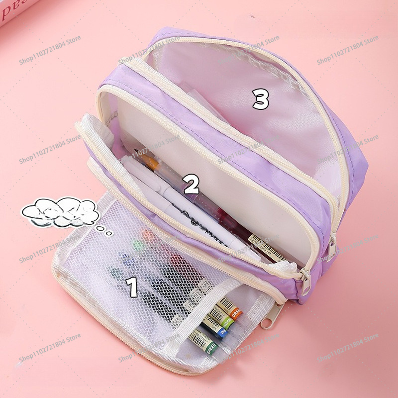 BlackPink Large Capacity Canva - Stationery Supplier ulasan dan harga