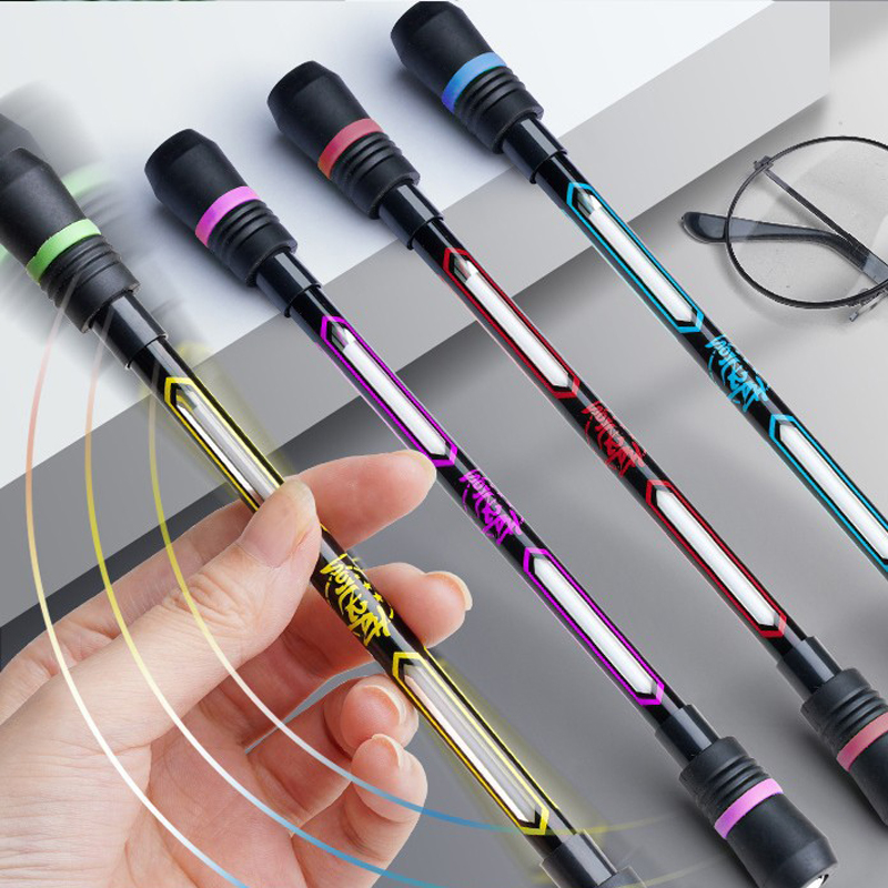 3~12pcs Creative Spinning Pen  - Is Stationery Office Supply ulasan dan harga