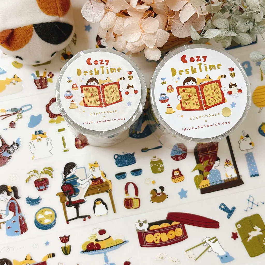 63penhouse Vintage Starry Whis - Washi Tape Set ulasan dan harga