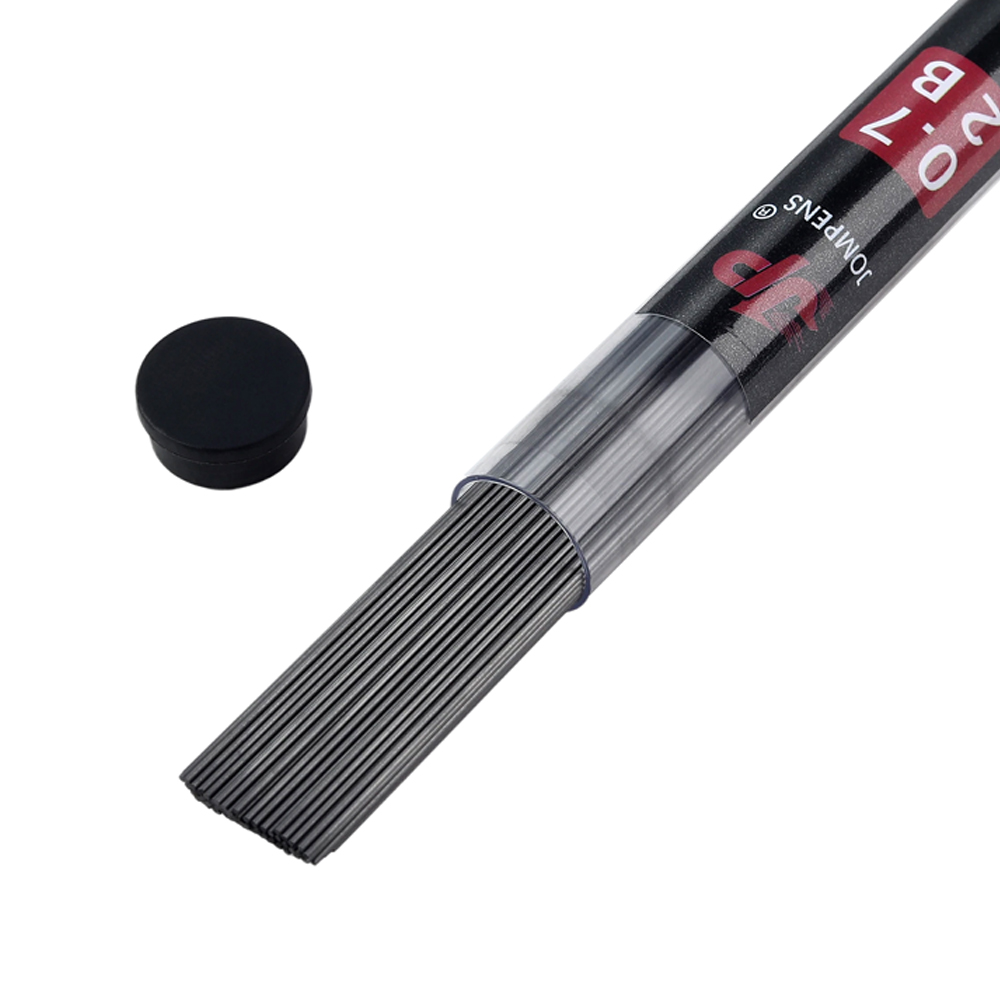 1box Large Capacity Round Tube - Mechanical Pencil Lead ulasan dan harga