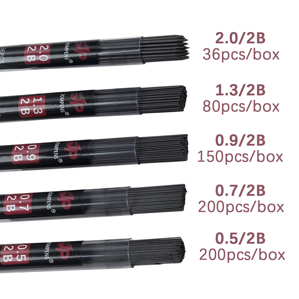 1box Large Capacity Round Tube - Mechanical Pencil Lead ulasan dan harga