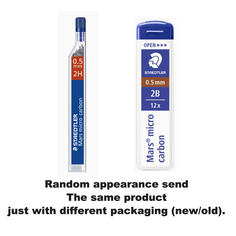 Pack of 4 - STAEDTLER Mars Mic - Mechanical Pencil Lead ulasan dan harga